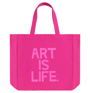 ART IS LIFE TOTE BAG