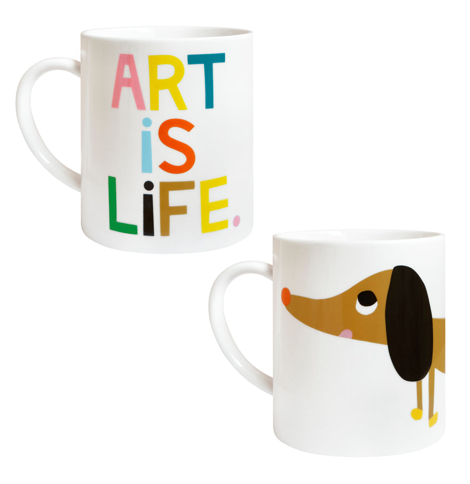 ART IS LIFE MUG SET