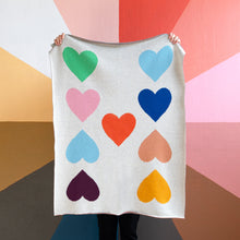 9 OF HEARTS BABY THROW